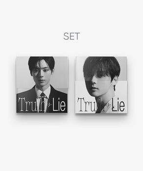 [weverse] - HWANG MINHYUN  ['Truth or Lie'] (1st MINI ALBUM) (Set) + photo card 3 / photo album 3 