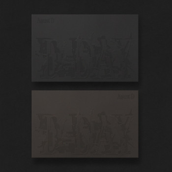 [SW] SUGA - Agust D-[D-DAY] SET + Transparent frame card 2ea (SW)