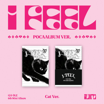(G)I-DLE - 6th Mini Album [I feel] PocaAlbum Ver. (Cat Ver.)