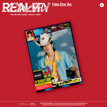 ユノ 直筆サイン「REALITY SHOW」Script ver.非売品 U-KNOW YUNHO (TVXQ!) - 3rd Mini Album [Reality Show] (Script Ver