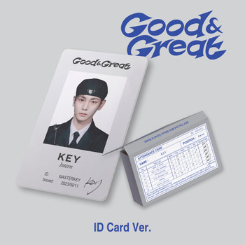 KEY - The 2nd Mini Album [Good & Great]  (ID Card Ver.)