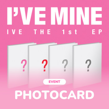 IVE - THE 1st EP [I'VE MINE] (Random Ver.) + Random Photocard(WM)