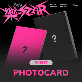 on hand) Stray Kids Rock-Star Headliner album photocard