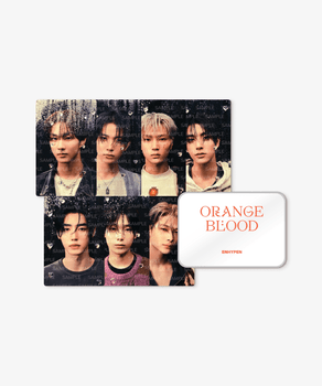 ENHYPEN - [ORANGE BLOOD] Photo Card & Tin Case Set