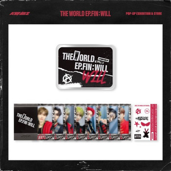 ATEEZ - [THE WORLD EP.FIN : WILL] OFFICIAL MERCH - TIN CASE INSTANT PHOTO SET
