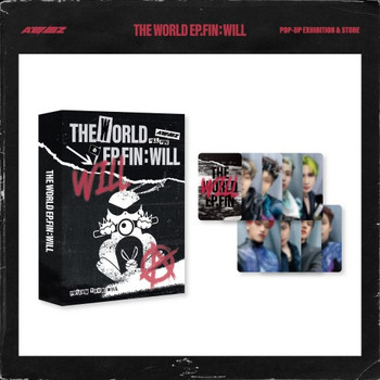 ATEEZ - [THE WORLD EP.FIN : WILL] OFFICIAL MERCH - HARDCOVER PHOTOCARD BINDER