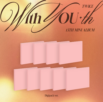 TWICE - With YOU-th (Digipack Ver.) (SET Ver.) + 9 Photocards + Bookmark (SW)