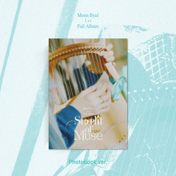 Moon Byul - The 1st Album [Starlit of Muse] (Photobook ver.) + Random Photocard (BIZENT MALL)