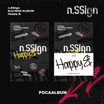 n.SSign - 2nd MINI ALBUM  'Happy &' (POCAALBUM)