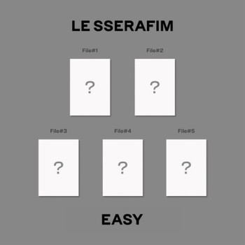 LE SSERAFIM - 3rd Mini Album 'EASY' (COMPACT ver.)(SET Ver.) + Weverse Showcase Gift (WS)