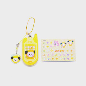 BT21 - minini RETRO PHONE KEYRING (CHIMMY ver)