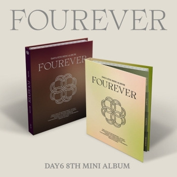 DAY6 - 8th Mini Album Fourever [SET ver] + Randmom Photocard + Sticker (JYP SHOP)
