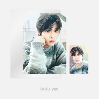 NCT WISH - WISH STATION - POSTCARD + HOLOGRAM PHOTO CARD SET (RIKU VER)