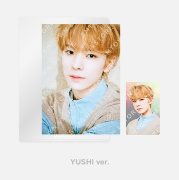 NCT WISH - WISH STATION - POSTCARD + HOLOGRAM PHOTO CARD SET (YUSHI VER)