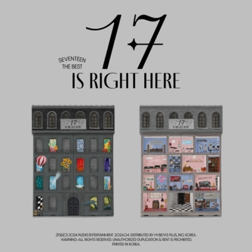 SEVENTEEN - BEST ALBUM [17 IS RIGHT HERE] (Random Ver.)