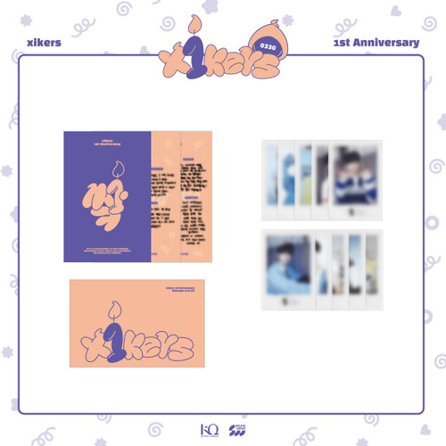 xikers - 1st Anniversary 'x1kers' OFFICIAL MERCH - x1kers MESSAGE CARD SET