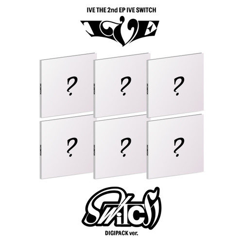 IVE - THE 2nd EP [IVE SWITCH] (Digipack Ver.) (SET Ver.) + Photocards (STARSHIP SQUARE)