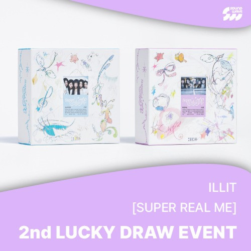 ILLIT - 1st Mini Album [SUPER REAL ME] (Random Ver.) + Random Photocard (itta)