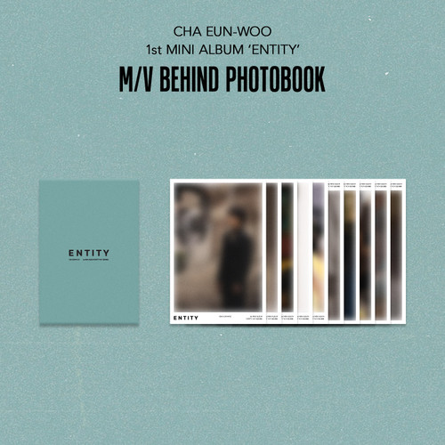 CHA EUN-WOO - '1st MINI ALBUM [ENTITY] M/V BEHIND PHOTOBOOK OFFICIAL MD' POSTCARD SET