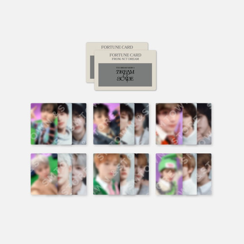 NCT DREAM - 2024 NCT DREAM THE DREAM SHOW 3 'DREAM( )SCAPE' FORTUNE SCRATCH CARD