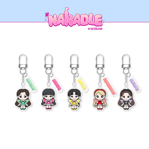 (G)I-DLE - '6TH ANNIVERSARY OFFICIAL MD NANADLE'  ACRYLIC KEYRING (MINGNI VER)