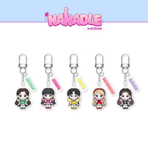 (G)I-DLE - '6TH ANNIVERSARY OFFICIAL MD NANADLE'  ACRYLIC KEYRING (SSOYYA VER)