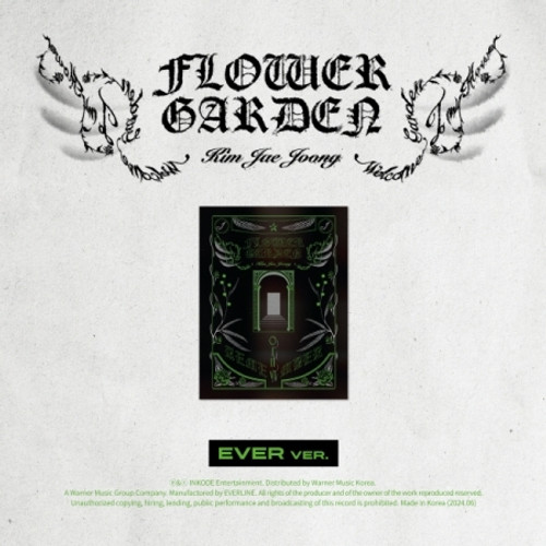 KIM JAE JOONG - 4th Album [FLOWER GARDEN] (EVER MUSIC ALBUM Ver.)