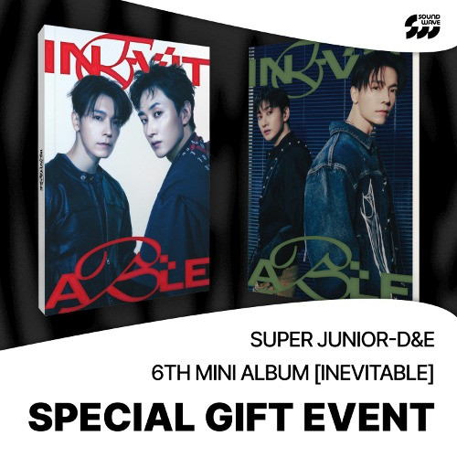 SUPER JUNIOR – D&E - THE 6TH MINI ALBUM [INEVITABLE] (Random ver.) + Random Photocard (SW)