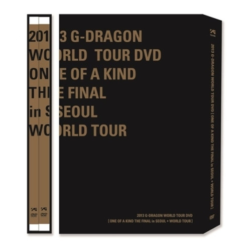 G-Dragon 2013 WORLD TOUR DVD [ONE OF A KIND THE FINAL in SEOUL + WORLD TOUR]