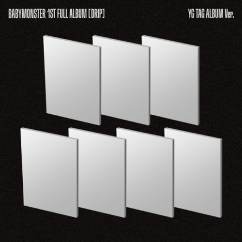 BABYMONSTER - 1st FULL ALBUM [DRIP] (YG TAG ALBUM Ver.) (7types Random Ver.) + Random Photocard B VER (YG)