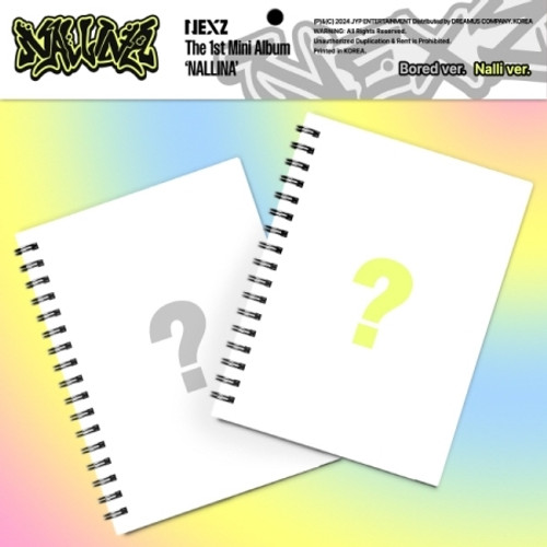 NEXZ - The 1st Mini Album [NALLINA] (Bored ver. / Nalli ver. ) (Random VER.)