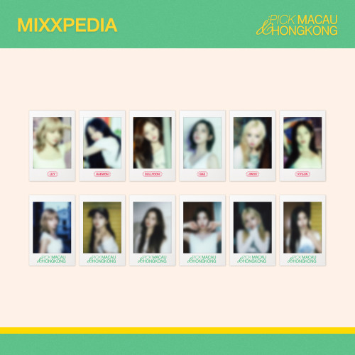 NMIXX - 'MIXXPIDIA: PICK MACAU & HONGKONG' POLAROID STICKER PACK