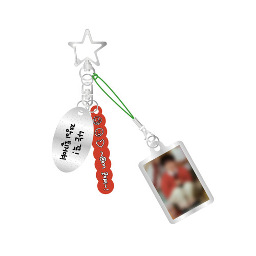BAEKHYUN - 2024 백현 CHRISTMAS FANMEETING [큥망진창 대환장파티] OFFICIAL MD : ACRYLIC KEY RING