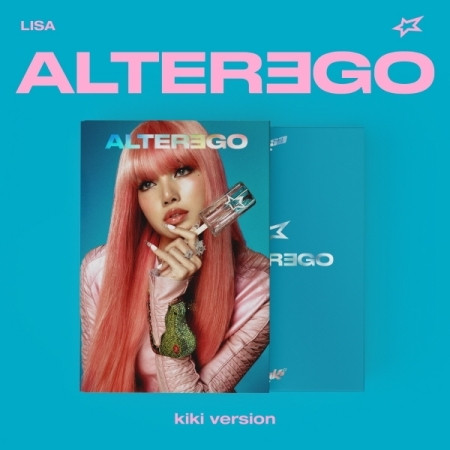 LISA - [Alter Ego] (photobook kiki ver.) + Random Photocard (KPOP MERCH)