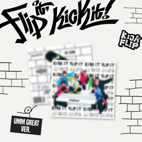 KickFlip - 1st Mini Album [Flip it, Kick it!] (Umm Great ver.) digipack 