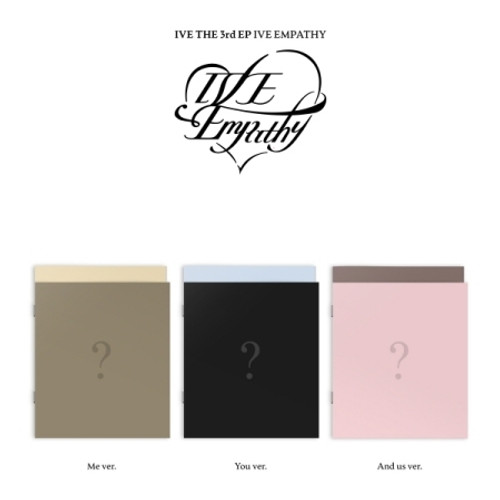 IVE - THE 3rd EP [IVE EMPATHY] (4types Random ver.) + Random Photocard (SW)