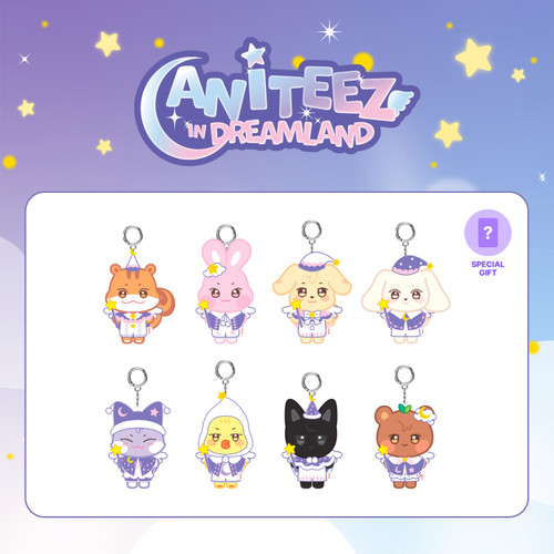 ATEEZ - [ANITEEZ IN DREAMLAND] MD : PLUSH KEYRING_Guardian Angel (JJOONGrami)