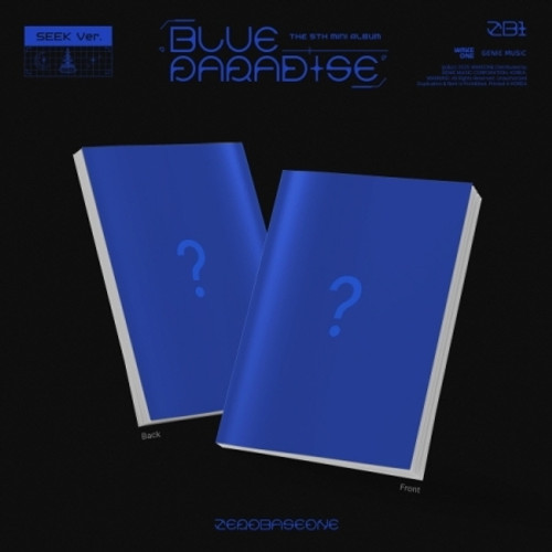 ZEROBASEONE - The 5th Mini Album [BLUE PARADISE] (SEEK Ver./HIDE Ver.) (Random ver) 