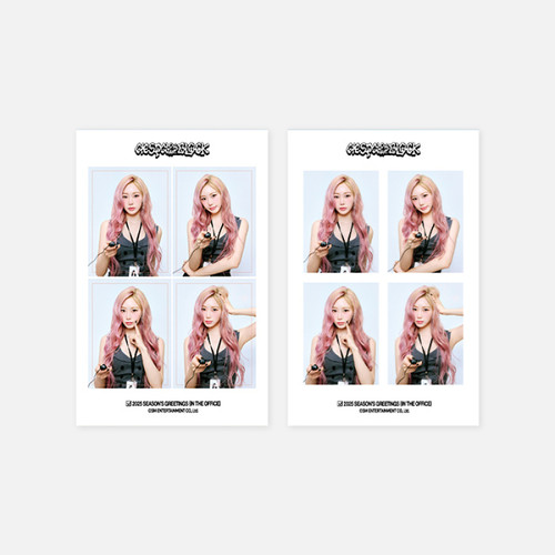 aespa - 2025 SM ARTIST SEASON’S GREETINGS OFFICIAL MD : 4 CUT PHOTO SET (aespa Ver.) (KARINA)