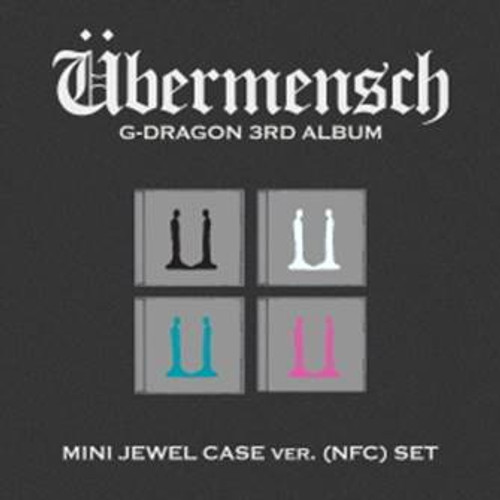 G-DRAGON - 3RD ALBUM [Übermensch] (MINI JEWEL ver.) (NFC) (4 Types Random ver) + Photocard (WM)