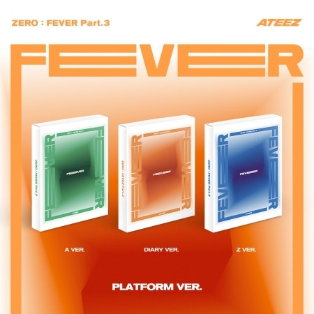 ATEEZ - ZERO : FEVER Part.3 (PLATFORM VER.) (A VER. / DIARY VER. / Z VER. ) (Random Ver) + Random Photocard (WM)