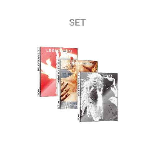 LE SSERAFIM - 5th Mini Album 'HOT' (Set) + Weverse Gift (WS)