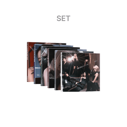 LE SSERAFIM - 5th Mini Album 'HOT' (COMPACT ver.) (Set) + Weverse Gift (WS)