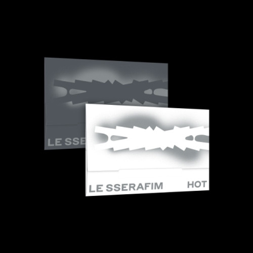 LE SSERAFIM - 5th Mini Album 'HOT' (Weverse Albums ver.) (Ver.A/Ver.B) (2 Types Random Ver) + Random Mini Poster (SW)