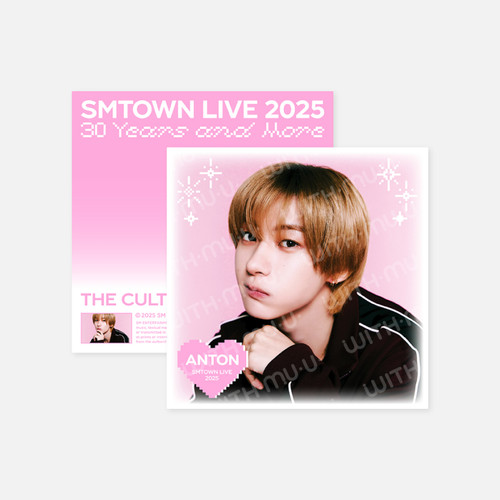 SMTOWN LIVE 2025 TOUR OFFICIAL 2ND MD : LP POSTER SET (RIIZE Ver.) (ANTON Ver.)