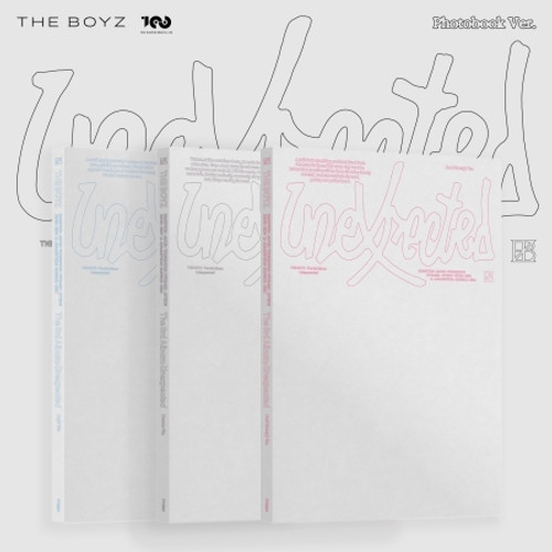 THE BOYZ - The 3rd Album 'Unexpected' (Photobook Ver.) (Begin Ver.  /Become Ver.  /Breakthrough Ver.) (Random Ver)