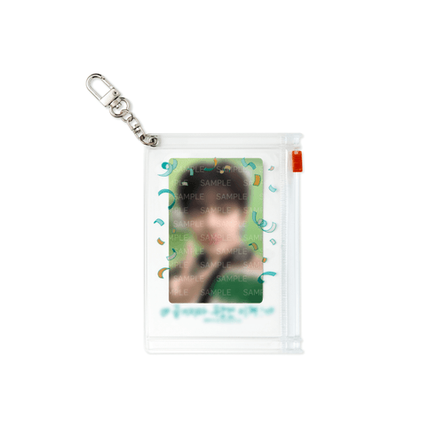 SEVENTEEN - 2025 SVT 9TH FAN MEETING <SEVENTEEN in CARAT LAND> PVC Pouch Photo Keyring (JUN Ver.)