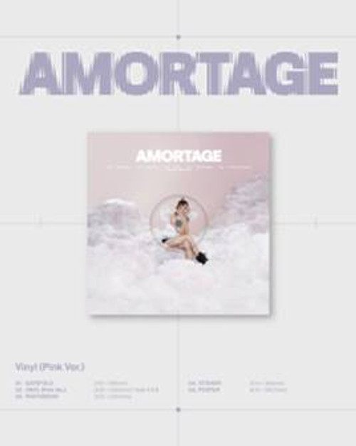 JISOO - Mini Album [AMORTAGE] Vinyl (Pink ver.)