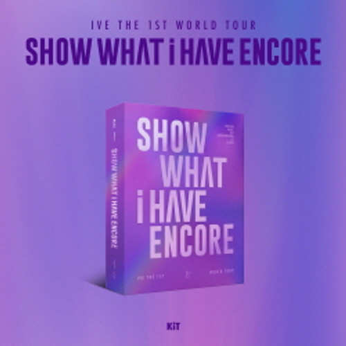 IVE - THE 1ST WORLD TOUR  'SHOW WHAT I HAVE - ENCORE' KiT VIDEO + Random Photocard (Starship Square)