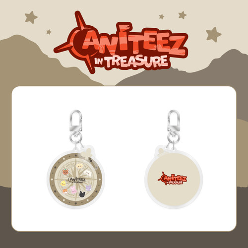 ATEEZ - [ANITEEZ IN TREASURE] MD : SHAKER KEYRING